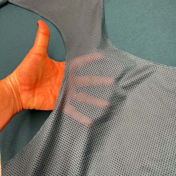 Avia Teal Short Sleeve Layered Athletic Top XXL 18 - Picture 7 of 11